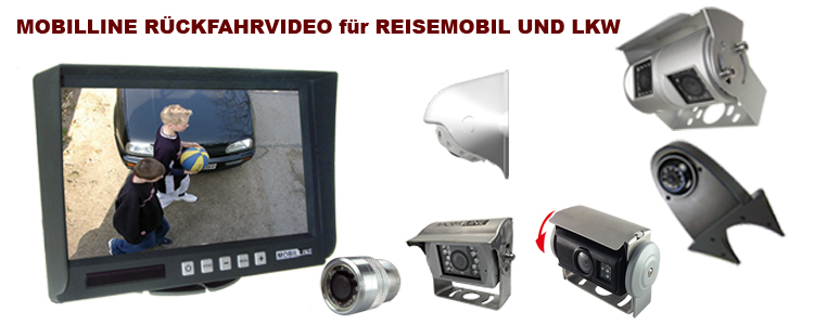 R�ckfahrvideo, TFTs und Kameras