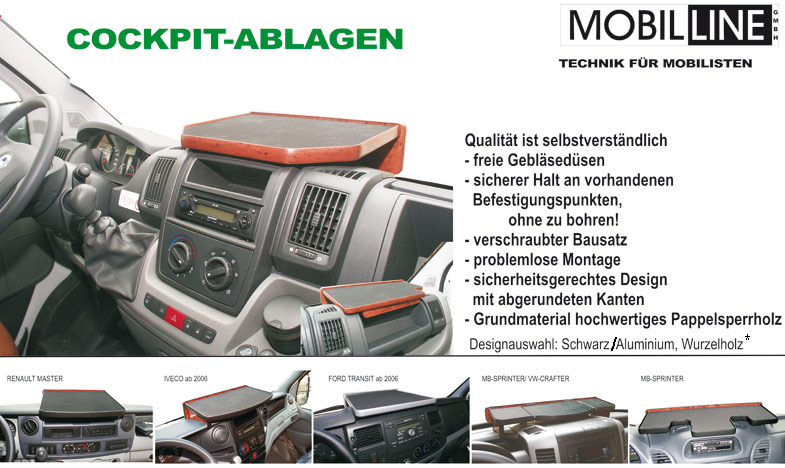Mobilline Ablagetische