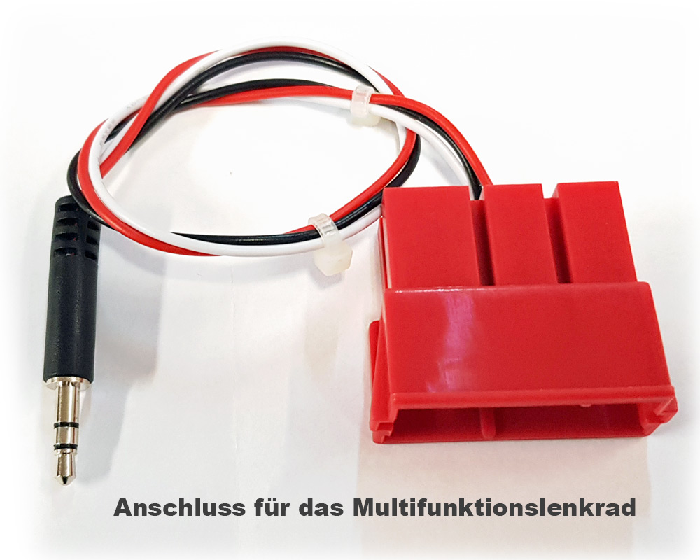 Anschluss für die Lenkradtasten