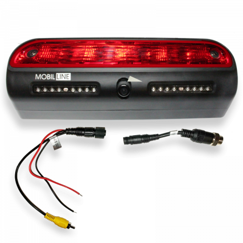 CM30N-DUC-Adria-Set ~ für vorverlegte Minax Kamerakabel geignete Bremslichtkamera mit Nachtsicht für Fiat Ducato, etc. Kastenwagen